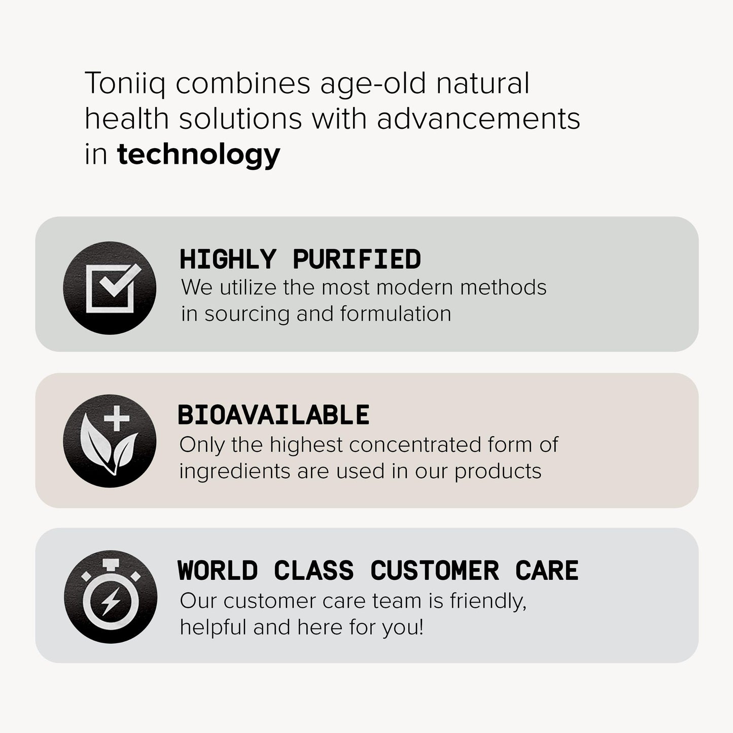 Toniiq 3000mg High Strength Magnesium Glycinate Supplements - 20% Purified to Contain 600mg of Elemental Magnesium