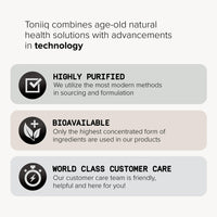 Toniiq Resveratrol Supplement Capsules - Ultra High 98%+ Pure Trans Resveratrol - Bioavailable with Superior Purity - 60 Count Lab Tested