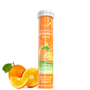 Effervescent Vitamin C Tablets, 20 Orange Flavoured Tablets, High Strength, Immune Support, Essential for Normal Collagen Formation, Vegan, Made by Northumbria Health