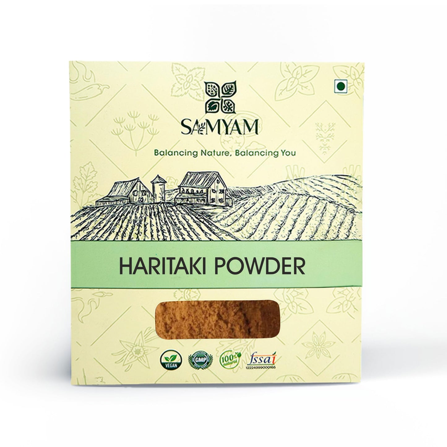 SAMYAM Haritaki Powder - 200g Pack | Ayurvedic Supplement for Digestion Support