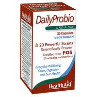 HealthAid DailyProbio Vegi Capsules, 30 -Count