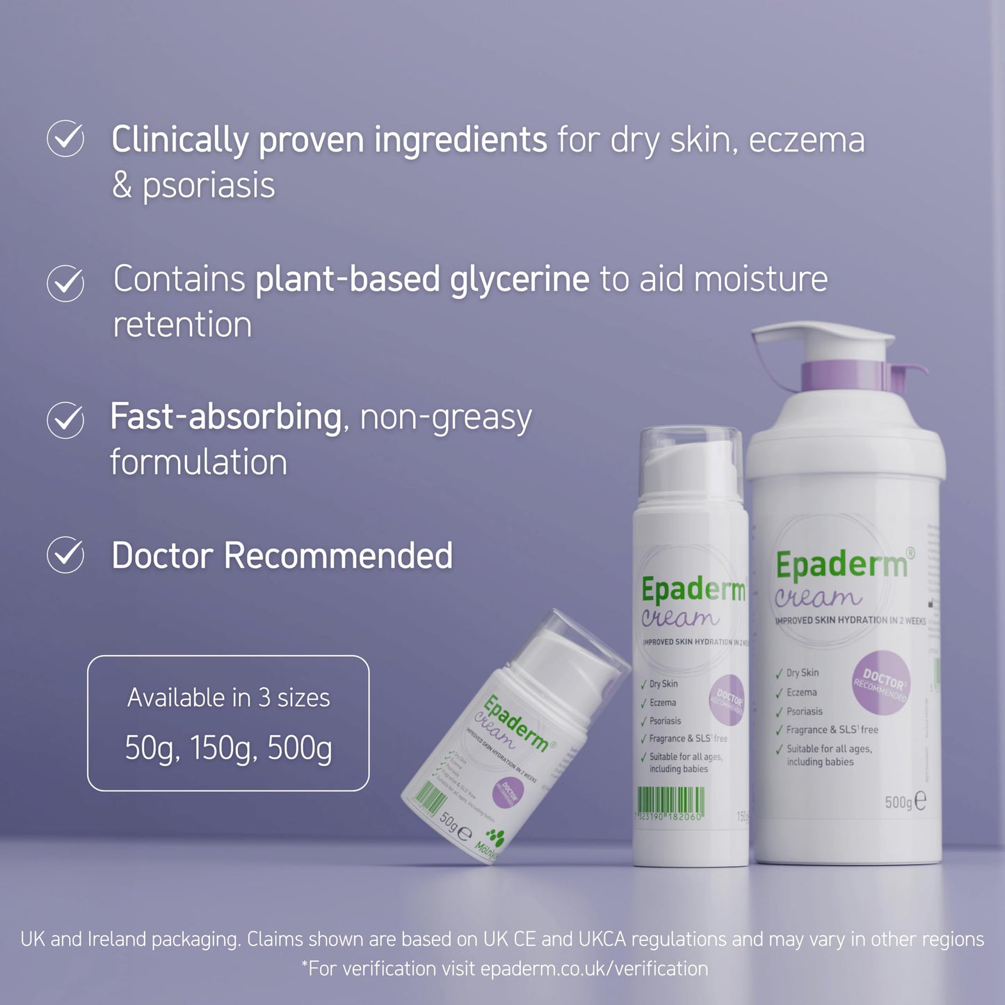 Epaderm, Cream, 50 gram