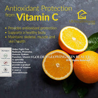 UKHealthHouse Vitamin C Tablets 500mg x 120 - Vegan, High Strength, Immune System Support, Reduction in Tiredness & Fatigue, Skin, Bone, Teeth Health