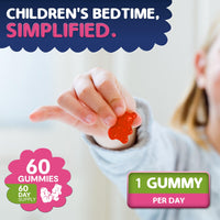 LITE LVL Twin Pack - 60 x Kids Sleep Gummies - Mixed Berry Flavoured Sleep Gummies for Kids
