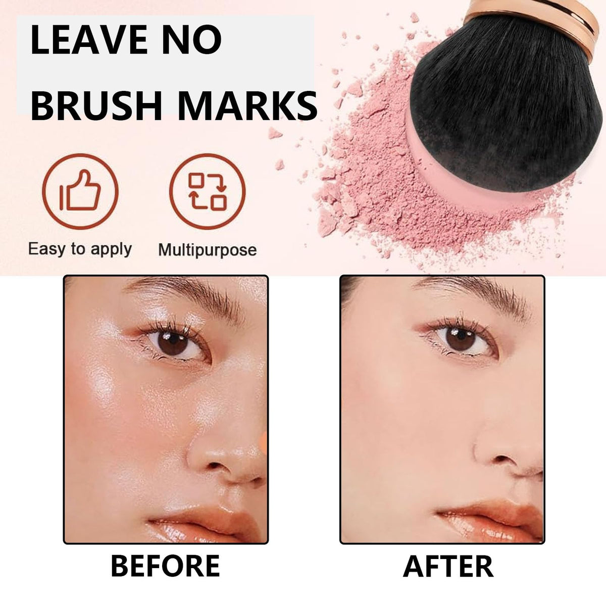 FDRJKN 2 Pcs Fake TanFor Face & Body, Instant Tanning Kit Essential