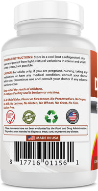 Best Naturals D-Mannose Capsules - Urinary Tract Cleanse Supplement 1500mg/Serving - 120 Count (120 Count (Pack of 3))