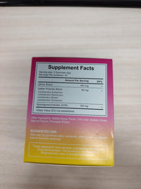 UCTFBXM Feminine Probiotics Gummies for Women - Feminine Balance PH Gummies for Healthy Odor, Digestive Health Support, Immune Support, with Slippery Elm, Prebiotics & Lactobacillus Bl, Pineapple 60 Count