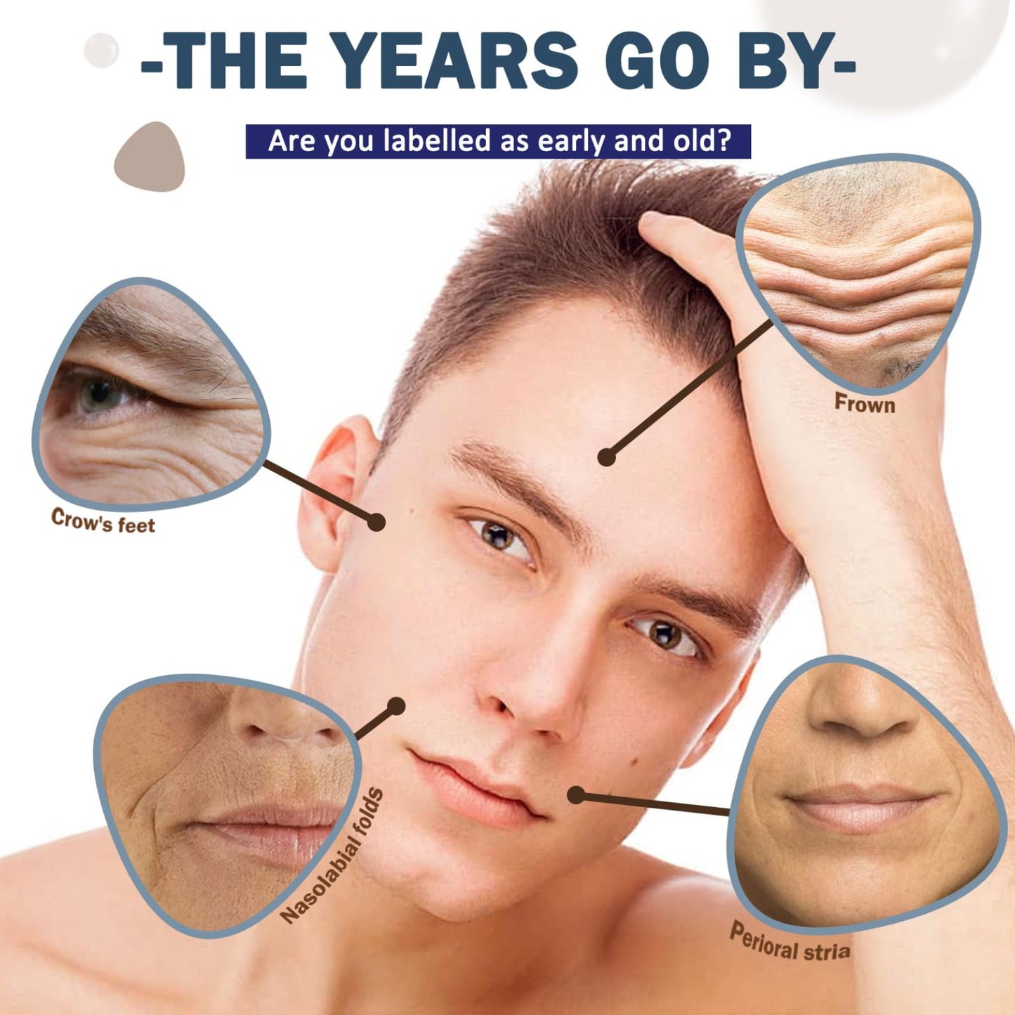 TBeautfave Retinol Serum for Men, High Strength Anti-Aging Serum with Hyaluronic Acid Retinol Moisturiser Serum Face Serum for Fine Line and Wrinkles Skin Repair Serums Skincare