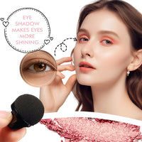 HIVETZ Pink Eyeshadow Palette,Make-Up Palettes,9 Colour Glitter Matte Eye Shadow Pallets,Shimmer Glitter Eye Shadow Pallets,Bright Eyeshadow Palettes,Makeup Eyeshadow,Long Lasting Highly Pigmented Eye Shadow