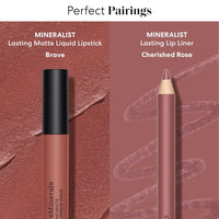 bareMinerals MINERALIST Lasting Lip Liner - Creamy Pigmented Lip Pencil Liner, Natural Ingredients, All-Day Wear, Vegan