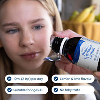 Efamol Efalex Brain Formula Liquid 150ml | Omega 3 Liquid Brain Supplement | Omega 3 DHA + EPA | Omega 6 Evening Primrose Oil | Fish Oil Omega 3 Brain Vitamins | Brain Supplements with Thyme Oil