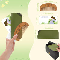 Kaempe Labour Birthing Comb, Wooden Birth/Wave Comb, Labour/Postpartum Essentials, Perineal Massage Tool, Hospital Bag Essentials, After Birth for Mum