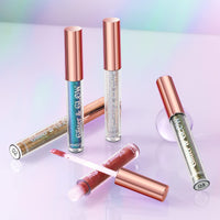 LANGMANNI 10 Pcs Liquid Glitter Eyeshadow Metallic Shimmer Glitter Eyeshadow Sweatproof Makeup Set, Matte Glitter Highly Pigmented Blending,Perfect For Woman & Girl (#B)