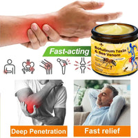 IZBEAUVO 2PCS Botulinum Toxin & Bee Venom Pain-Relief Bone HealingCream, Bee Venom Cream For Arth - Ritis, Natural Joint Relief Cream For Muscle & Joint Recovery, Bee Venom For Neck,Waist,Back Hand Feet & Leg