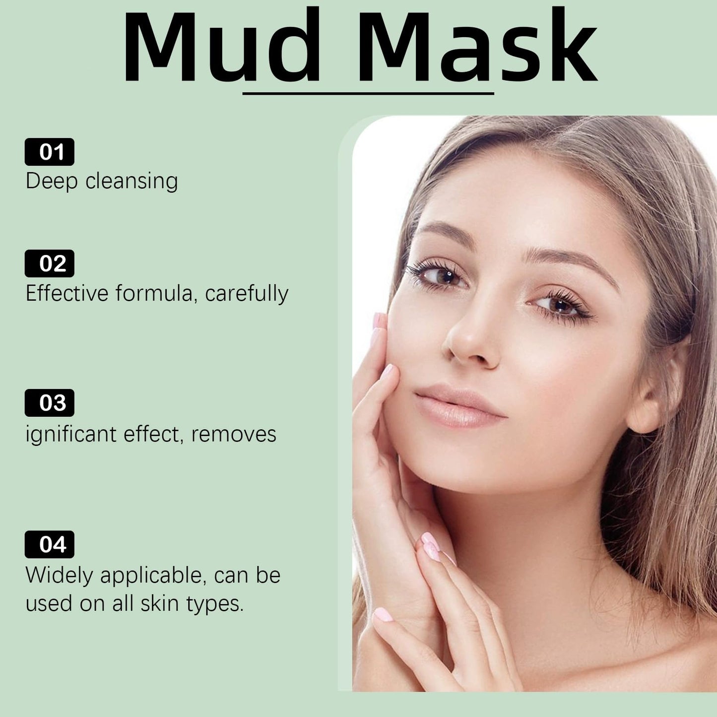 Oumun Relief Mud Mask,Recovery Mud Mask,Body Mud Cleanser Face & Body Ma-sk,Peel Ma-sk,Fa-ce Ma-sk,Glass Skin Hydrating Ma-sk,Fa-ce Masks Skincare,Clay Mask,Pe-el off Fa-ce Masks,Mud Ma-sk for Fa-ce