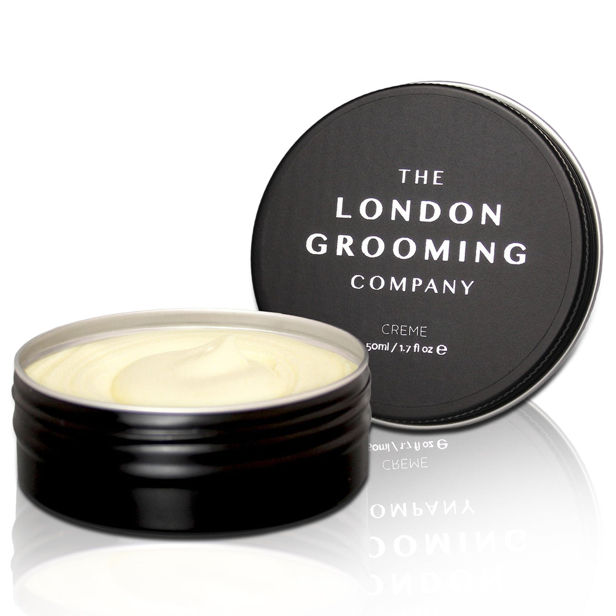 The London Grooming Company Hair Creme For Men | Medium All-Day Hold | Natural Finish | Easy to Wash Out | 50ml (1.7 Fl Oz)