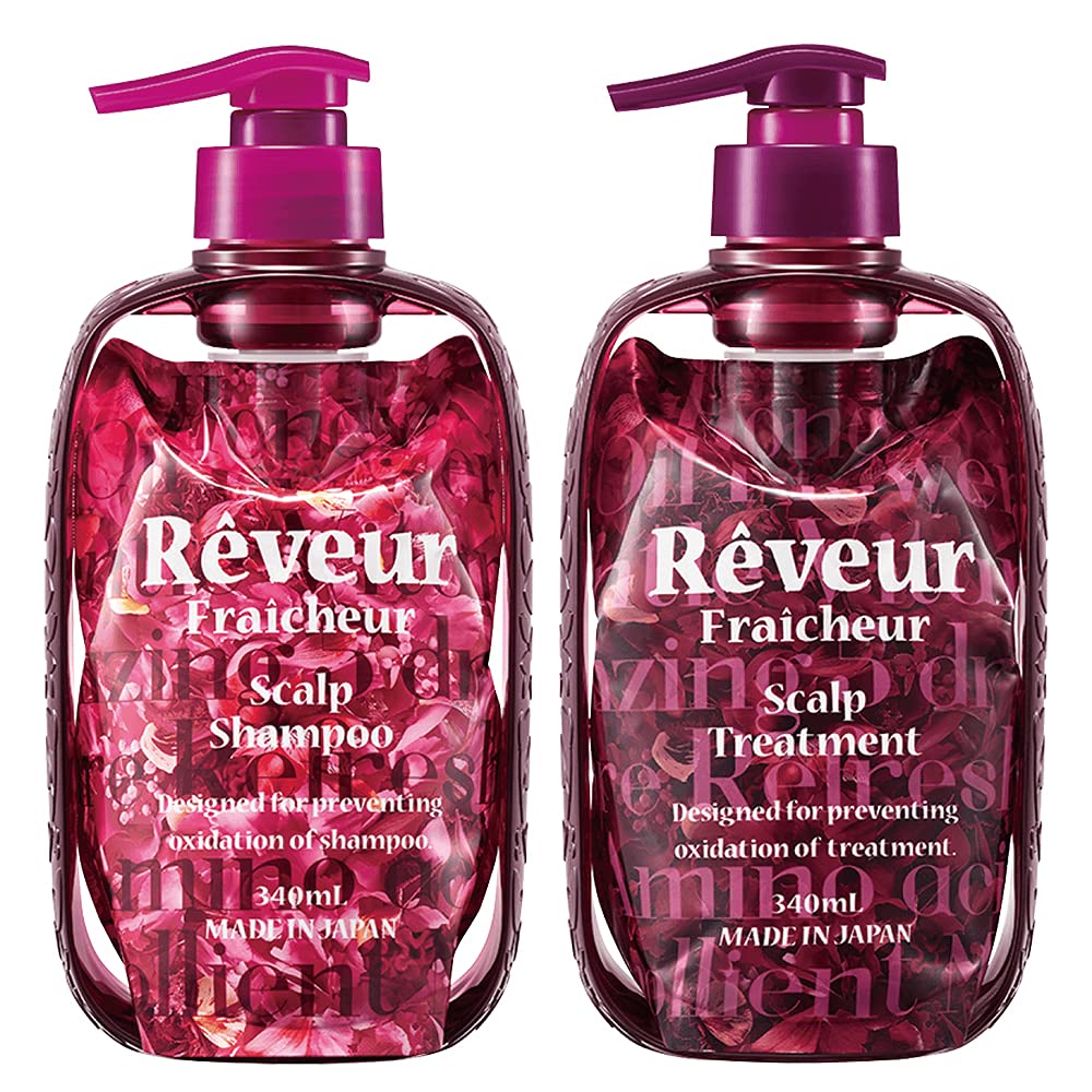 Reveur Rêveur Fraicheur Scalp Treatment Dispenser Set - 340ml