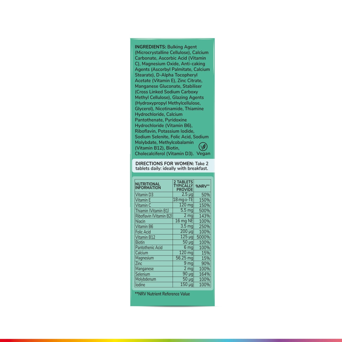 Health and Her Health & Her Multivitamin for Women Taking HRT, Gluten Free, 30 Day Supply