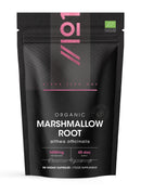 ALPHA01 Organic Marshmallow Root 1400mg - 90 Vegan Capsules - Potent Althea Officinalis Supplement - 45 Day Supply - Resealable and Recyclable Pouch - By Alpha01