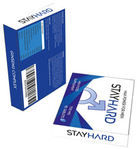 STAYHARD - More Longer | More Harder | More Stronger Performance | Stamina Endurance Booster Herbal Supplement Blue Tablets for Men - 10 Ginseng Tablets
