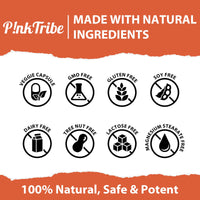 P!nkTribe Active Hexose Correlated Compound 500mg - Supports Immune Health, Liver Function & T-Cell/Natural Killer Cell Activity - 180 Veggie Capsules (Pack of 3)