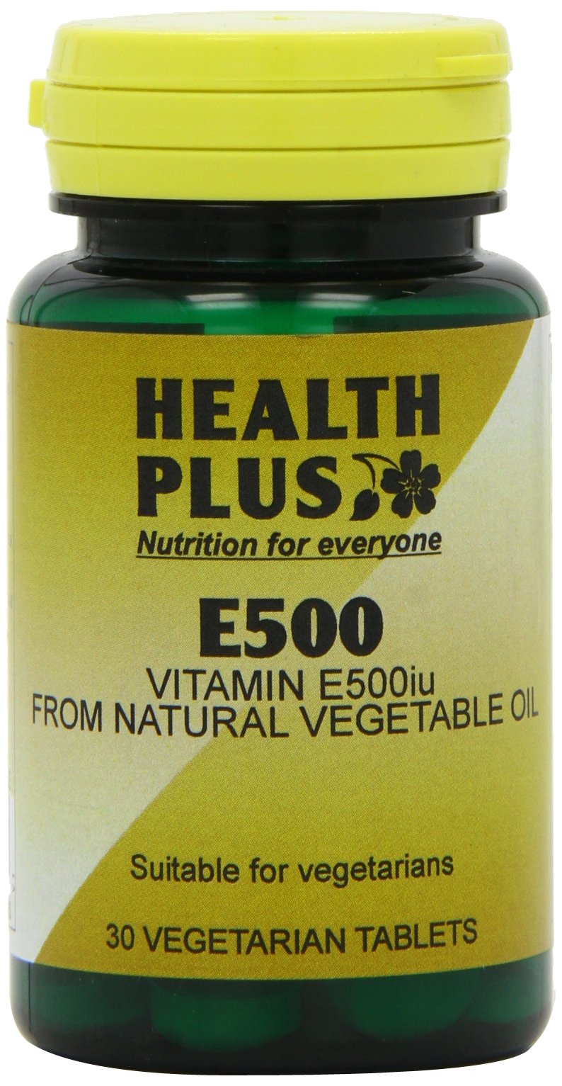 Health Plus E500 Vitamin E Supplement - 30 Tablets