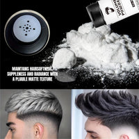 QinZiEn Hair Styling Powder for Men,Volume Powder for Men,Volumising Styling Powder,Natural Look Mens Styling Powd/er,Mens Hai/r Products,Fluffy Ha/ir Po/wder,Texturizer for Natural H/air15g