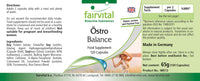 fairvital Fairvital | Oestro Balance - HIGH DOSAGE - 120 capsules - soybean isoflavones (genistin, daidzin, glycitein) with vitamin E