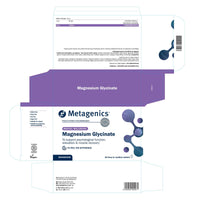 Metagenics Magnesium Glycinate - for Muscle Function & Energy - Easy to Swallow, Optimal Absorption & Digestion - 60 Coated Tablets