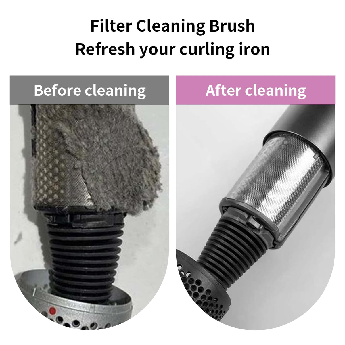 KiimSin Filter Cleaning Brush Accessories for Dyson Airwrap Styler HS01 Attachments Part NO.969760-01 Replacement Part