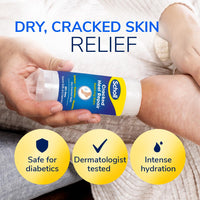 Dr. Scholl's Scholl Severe Cracked Heel Repair Restoring Balm, to repair Very Dry and Cracked Heels, Intensely Moisturising for Healthy Feet with 25% Urea, Epsom Salts and Essential Oils