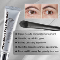 Davtue Perfection Eye Tightener, Temporary Eye Tightener, Instant & Temporary Under Eyes Tightener Cream with Brush, Gentle Skin Care Moisturizing Cream (1)