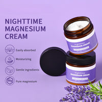 Magnesium Body Butter - Magnesium Cream For Sleep - Magnesium Soothing Sleep Butter - Calm,Relief Lavender & Magnesium Moisturizer for Sleep - Vegan Friendly & Cruelty Free 100g