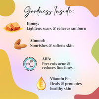 NUTRIGLOW Nutriglow Naturals Exotic Fruit Facial Kit with Honey, Vitamin E for Radiant Glow, 60G