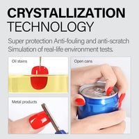 AILLSA Gel Nail Polish, 2 x 15 ML Base and Top Coat, UV/LED Soak Off, No Wipe Top Coat for DIY Nail Art at Home