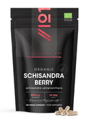 ALPHA01 Organic Schisandra Berry 1000mg – High Strength Formula - 120 Vegan Capsules – Resealable and Recyclable Pouch by Alpha01