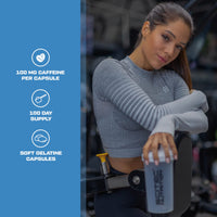 Scitec Nutrition Caffeine – 100 mg Pure Caffeine – for Precision Energy Boost – High-Dose Solution for Mental and Physical Performance, 100 Capsules