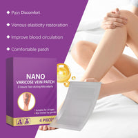 SONGQEE Soothing Leg Breathable Care Patches, Varicose Vein Patch, Improving Blood Circulation, Skin Body Care, for All Skin Types