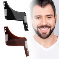 DreamAug 2PCS Beard Shaping Tool, Beard Shaper, Stencil Guide for Perfect Symmetric Lines & Trimming