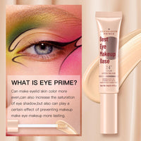 HAORQEE Under Eye Brightener, Eye Concealer for Dark Circles, Colour Corrector Eye Cream, Hydrating Eye Primer, Waterproof Full Coverage Long Lasting Eyeshadow Base Concealer