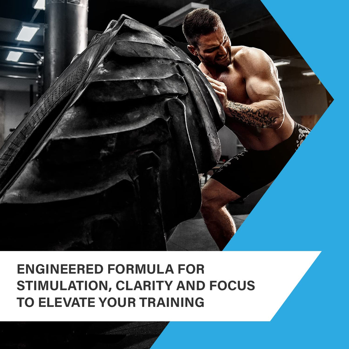 Genetic Engineered Supplements Concentration Supplement - Genetic Supplements - Game Edge - Pre-Workout Tablets - Brain Booster Supplements - Unflavoured - 150 Capsules