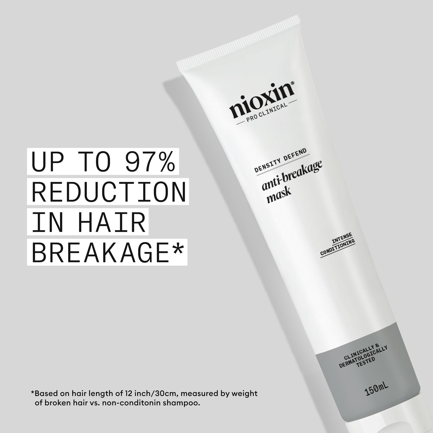 NIOXIN Nioxin Density Defend Anti-Breakage Strengthening Hair Mask - Deep Conditioning Hair Treatment Protects Against Hair Breakage - with Vitamin C (150ml)