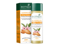Biotique Almond Oil Soothing Face and Eye Makeup Cleanser for Normal To Dry Skin