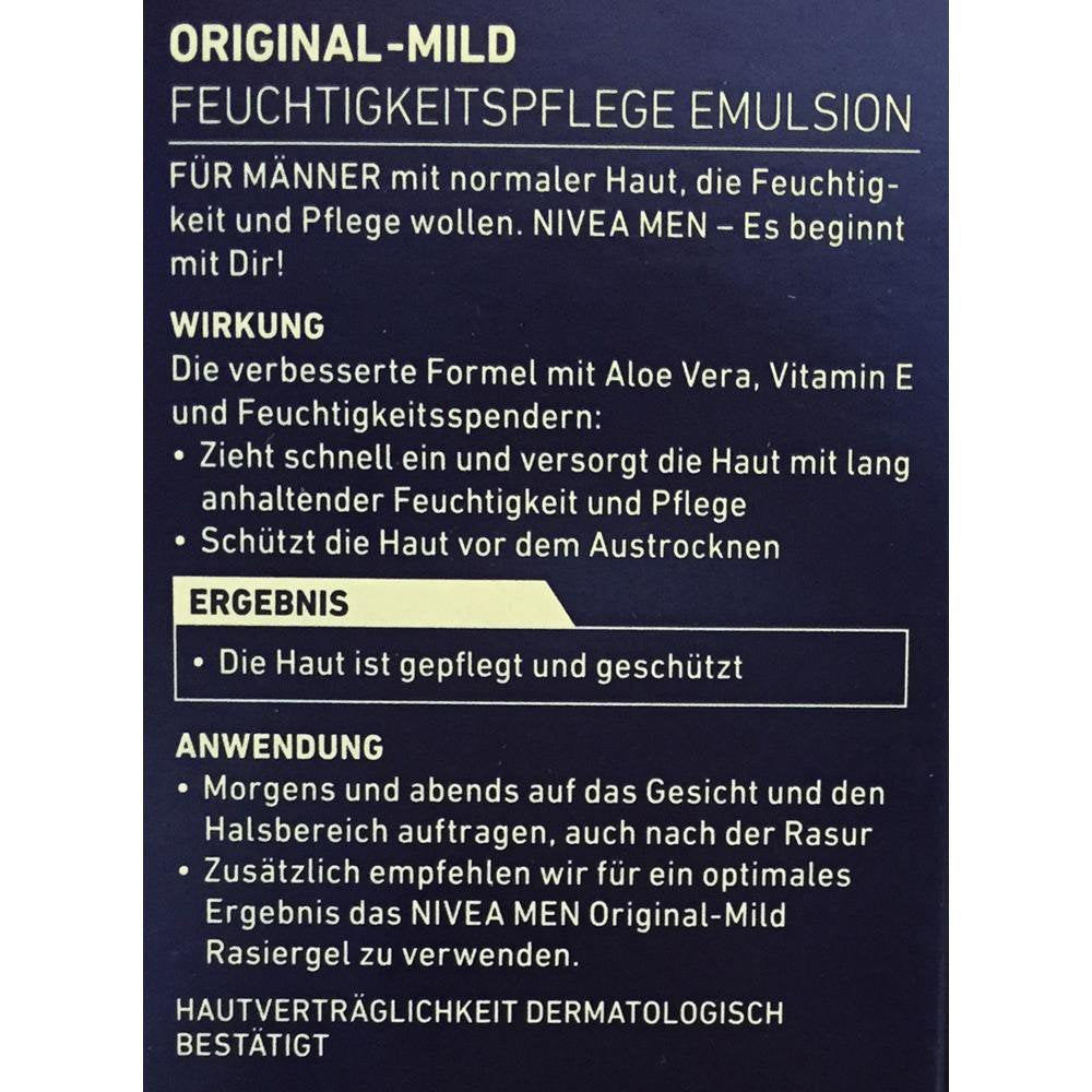 Nivea Men NIVEA For Men Moisturising Lotion 75 ml