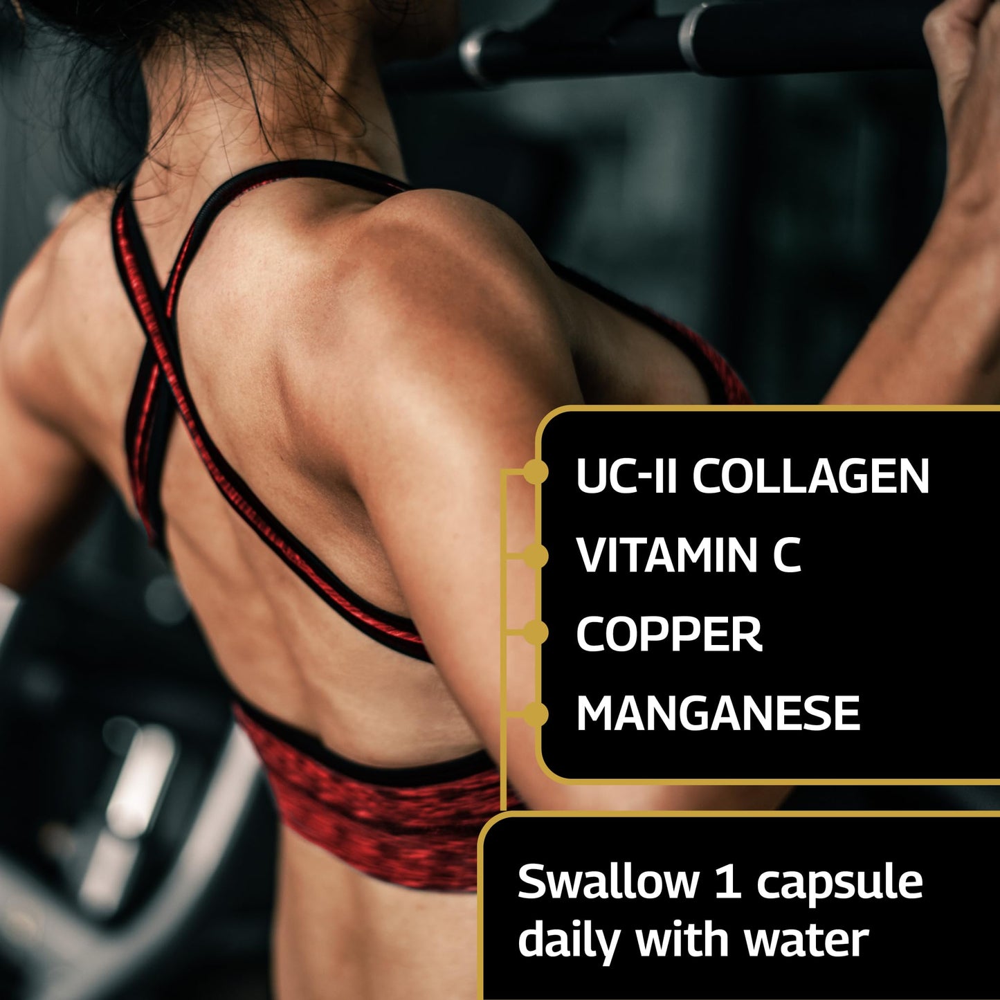 Healthspan Elite UC-II® Collagen (60 Tablets) | Contributes to Normal Collagen Formation | Supports Joint Function and Tendon & Ligament Support | Effective Daily dose at just 40 mg UC-II