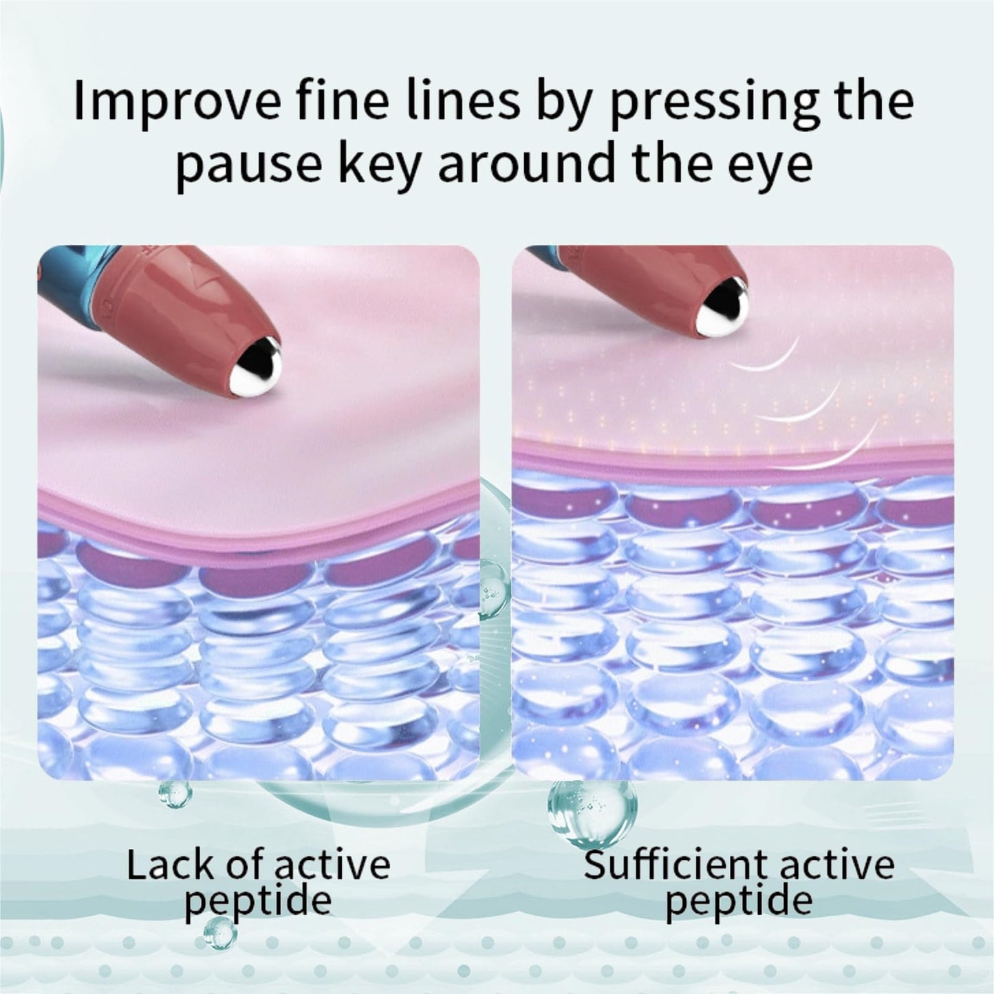 Mens Eye Cream for Dark Circles and Puffy Eyes Eye Massage Roller, Anti Aging Under Eye Cream, Eye Tightener Serum, Anti Wrinkle Reduce Fine Lines, Brightening Moisturizing Eye Repair Cream