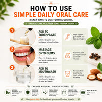 groomarang Groomarang Gum Disease Treatment Oil for Gingivitis, Bad Breath & Oral Pain - Made from 100% Pure Botanical Oils (Extra Strength) Convenient Dropper Bottle for Accurate Dispensing 30ml