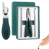 Miiqxx Wide Jaw Slanted Nail Clippers 3 Set of Eagle Beak Nail Clip pers Angled Nail Clipp ers Eagle Beak Beveled Nail Clippers Wide Jaw Opening Anti-Splash Slanted Nail Clipper for Thick Nails, Ingrown Care
