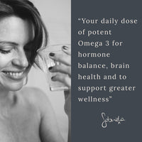 GP Gabriela Peacock Nutrition GP Nutrition The Omega - Omega 3 Fish Oil, EPA & DHA Nutritional Supplement - Sustainably Sourced, 28 Capsules