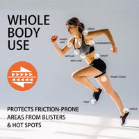 EONFAVE Anti Chafe Stick - Anti Chafing Cream - Anti Chafe Balm - Glide Anti Chafing Stick - Thigh Anti Chafe Stick - Running Chafe Stick for Heel, Lower Arm, Thigh Legs, Skin Protection